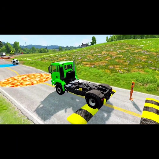 11K views · 110 reactions | Mega Truck Transport with Lightning McQueen  | Learning Colors & Fun for Kids #BeamNGDrive #FlatbedTruck #CarCrash #TruckSimulation #PotholeChallenge #VehicleDestruction #EuropeTransport #UKTruckAdventure #USATruckRoads #GermanyRoadTrip | kid's Fan McQueen | Facebook