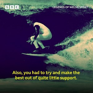 An intimate portrait of Swansea’s Carwyn Williams, a Welsh surfing legend who defied all of the odds 🆕 Legends of Welsh Sport: Carwyn Williams 📺 Tonight, 10.40pm on BBC One Wales | BBC Cymru Wales
