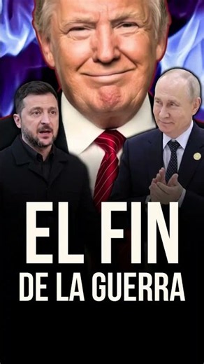 TRUMP anuncia el FIN DE LA GUERRA RUSIA - UCRANIA y Zelensky pone condiciones