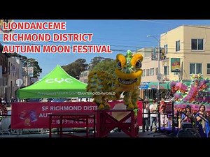 Richmond District Autumn Moon Festival Lion Dance Performance 2025