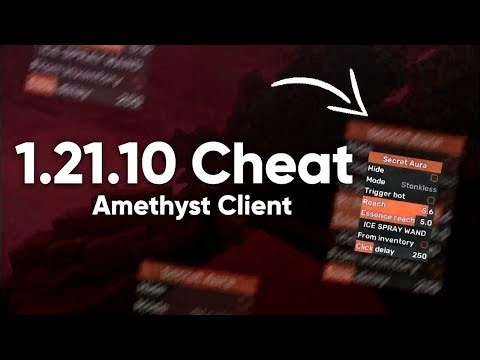 [Updated] Amethyst Client - The Best FREE Hypixel Skyblock Hacked Client [1.21.10]