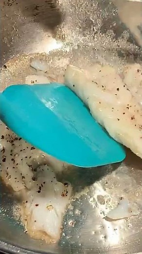 Simple & Delicious Pan Seared Cod Fish #CodFish