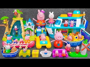 109 Minutes of Satisfying ASMR Unboxing | Adorable Peppa Pig Holiday Playset 🌷