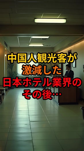 The aftermath of the sharp decline in Chinese tourists in the Japanese hotel industry...