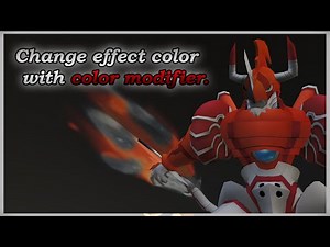 Edit effect color with Color Modifier. (NifSkope)