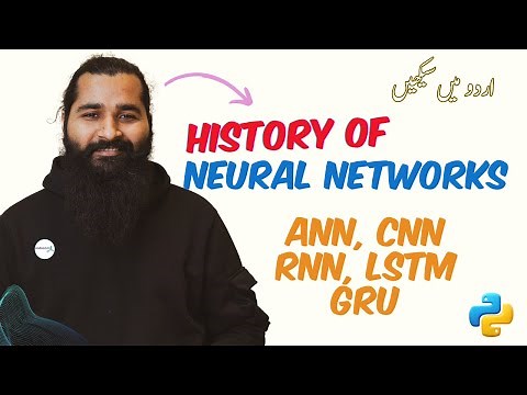 History of ANN, CNN, RNN, LSTM, GRU