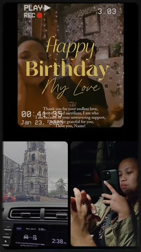 Happy Birthday Pi. Wishing you a good health and a happy life. I love you to the fullest. See you soon 🎉🎊🎂🥳 #happywifehappylife❤️ | Ejay Ebuen