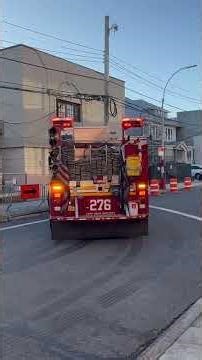 FDNY Engine 276 “Highway House” Returning to the FireHouse after EMS Run