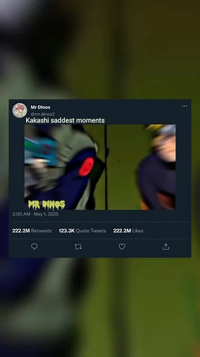 Kakashi's Saddest Moment in Naruto