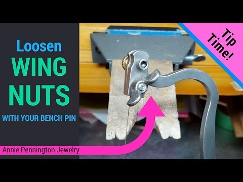 Wing Nut Too Tight? Use Your Bench Pin!