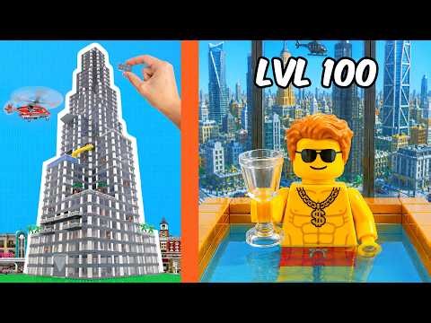 I built a LEGO SKYSCRAPER...
