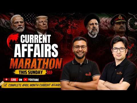 Complete April 2026 Current Affairs Marathon for CLAT