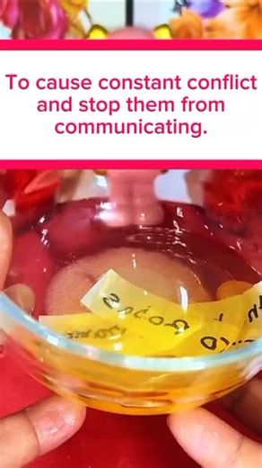 Master of the spells on Instagram: "To cause constant conflict and stop them from communicating,write his full name and her full name on a clean sheet of paper,using black ink place both names inside a cup,then pour in a generous amount of salt to provoke arguments,so they cannot tolerate being together,even for a moment without feeling irritation or anger,add a large amount of vinegar,so these two individuals are unable to speak to each other,and are pushed to separate,immediately after complet