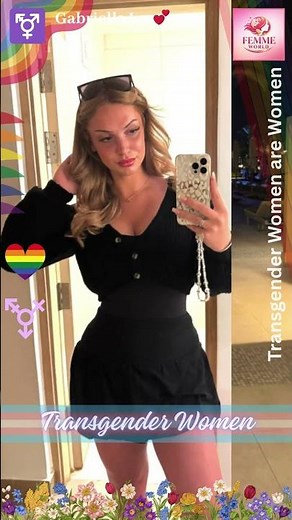 Gabriella Lee – Stunning Trans Beauty 👑🏳️‍⚧️ #shorts #transgender #viral