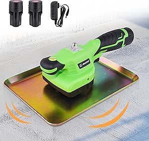 Amazon.com: "YJINGRUI Cordless Concrete Trowel, Lithium-Ion Vibrating Concrete Trowel Hand-held Concrete Cement Vibrating Machine 12V 2000mA (two batteries)" : Tools & Home Improvement
