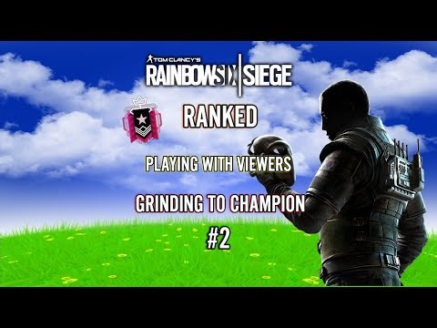 R6 SIEGE RANKED: - {PLAYING WITH VIEWERS} | #CONSOLERANK #R6RANK #PLAYINGWITHVIWERS