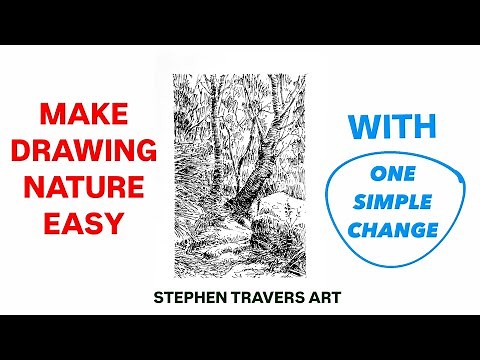 Simple Way to Draw Nature