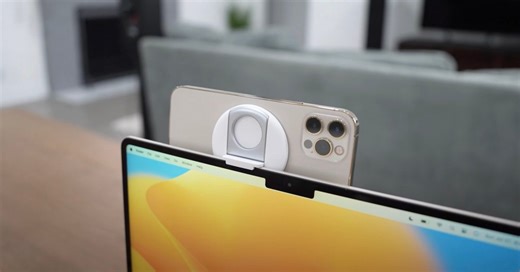 Apple's Continuity Camera mount from Belkin now available ahead of macOS Ventura release - 9to5Mac