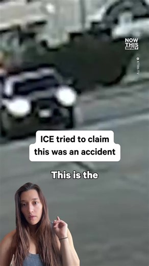 ICE often accuses people of using their cars as a weapon. This footage proves the opposite.