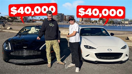 New Mazda Miata vs used Aston Martin