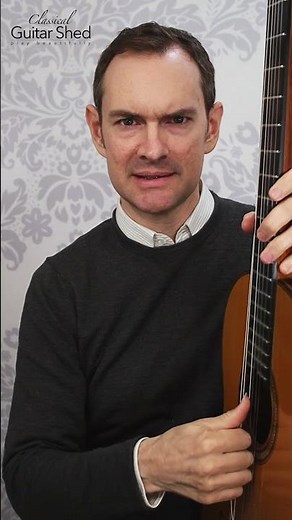 Quick String Settling Hack! #shorts #classicalguitarshed #classicalguitar #guitartips #guitar