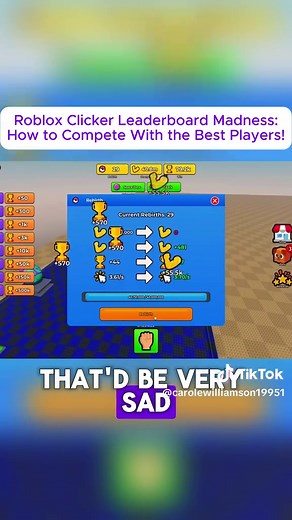 Roblox Clicker Leaderboard Madness: Compete Like a Pro