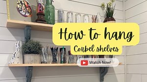 9.3K views · 272 reactions | We love making shelves with Corbels both old and new. Here's a quick how-to on how we do it as we try to get organized in 2023. | Jami Ray Vintage | Facebook