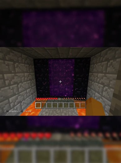 Hidden nether portal under tutorial world #minecraft #minecraftmemes #gaming #old #nostalgia