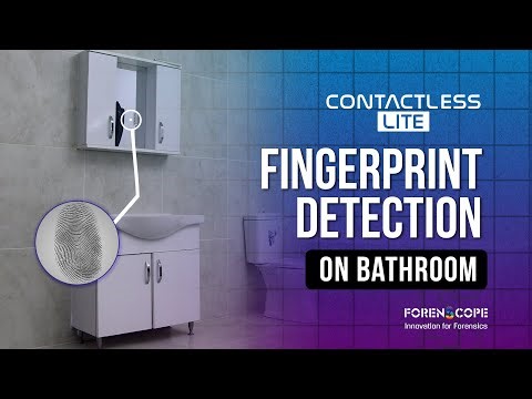 Fingerprint Detection on Bathroom with Contactless LITE