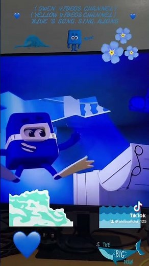 blue ‘s song sing along | gwen videos channel