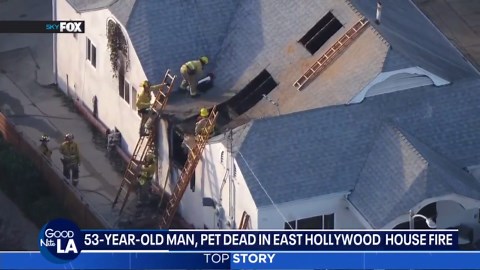 Man, pet killed in East Hollywood house fire