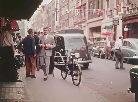82K views · 1.6K reactions | Cosmopolitan Soho, London in 1956. | Old England in Colour | Facebook