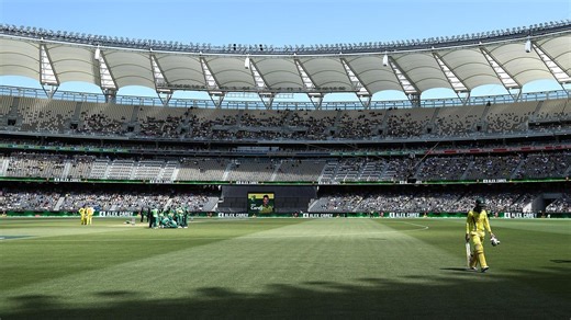 Shaded seats not for sale at Perth Test