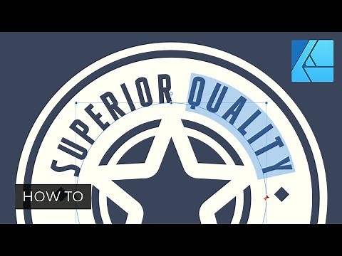How to Curve Text in Affinity Designer