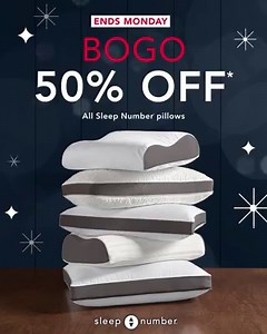 1K views · 11 reactions | All pillows on sale! Save when you buy two. Ends Monday, 12/2/19. sleepnumber.com | Sleep Number | Facebook