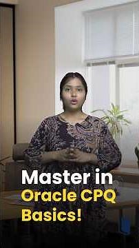 Mastering Oracle CPQ Basics in 30 Days! #shorts