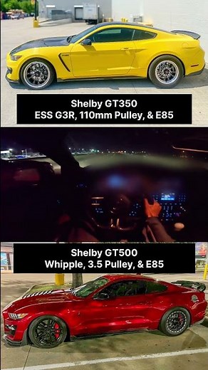 ESS "G3R" Supercharged Shelby GT350 🆚 Whipple Supercharged Shelby GT500