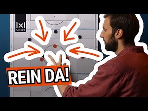 Pressingstrategie im 4-1-4-1 - Den Gegner gezielt nach innen lenken