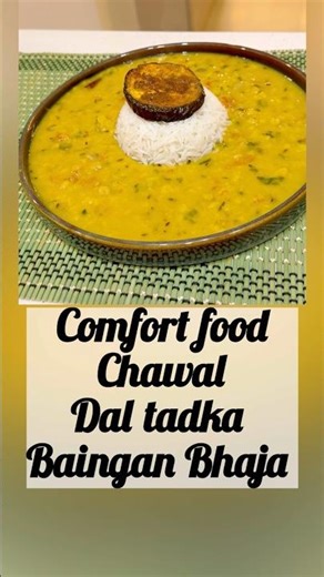 Sunday Sukoon in every bite 🧡💛#comfortfood #dalchawal #reelitfeelit