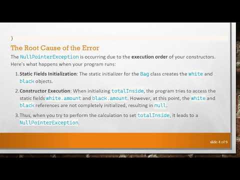 Debugging Your Java Program: Why Aren't Your Objects and Arrays Adding Items to the Bag?
