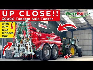SlurryKat 3000G Tandem Axle Tanker & 10m Dribble Bar | UP CLOSE 🔥