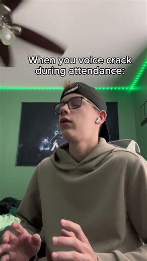 Voice cracking during attendance 😭#shorts #viral #comedy #funny