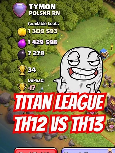 Best Attack Strategy TH12 vs TH13 E Dragons #coc #clashofclans