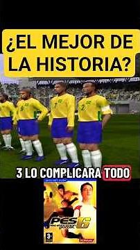 PES 6: el mejor fútbol virtual de la historia. Leyenda absoluta.#PES6 #PS2 #Konami #FutbolRetro