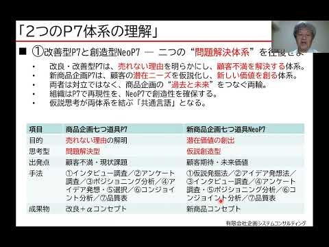 データ思考×仮説思考で未来を創る｜P7ツールとQCストーリーで商品企画DX【製造業B2B】