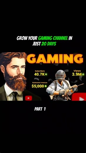 Nick | Grow your Gaming Channel in just 20 Days . . Credits - YT Dose ( Youtube ) . . #algorithmhack #youtubechannel #tutorial | Instagram
