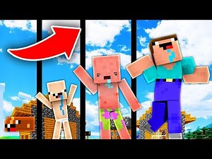 NẾU NOOB CÓ CUỘC SỐNG TRONG MINECRAFT !!!! (Minecraft Người Trông Trẻ)