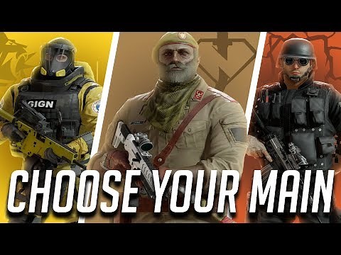 How to Choose Your MAIN OPERATOR in Rainbow Six Siege
