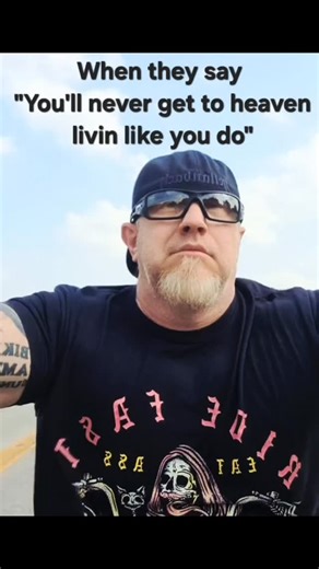 Front row seat on the Hell express! #highwaytohell #hellawaits | Steve Barrett