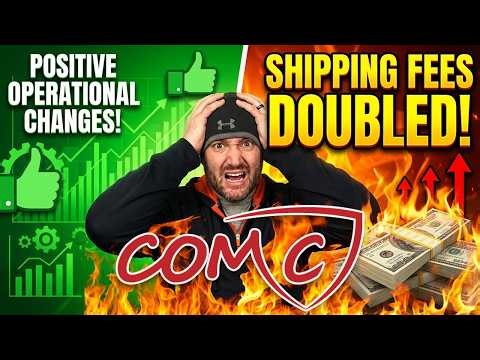 MAJOR COMC UPDATE! | 2x'd Shipping Fees & Grading Paused | Full Detailed Breakdown & Walkthrough
